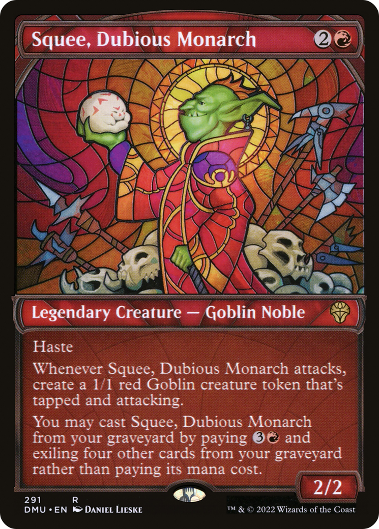 Squee, Dubious Monarch (Showcase) (DMU-291) [Dominaria United]
