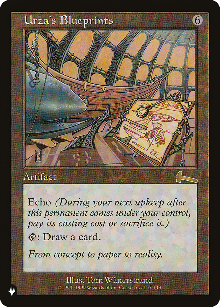 Urza's Blueprints - The List [The List]