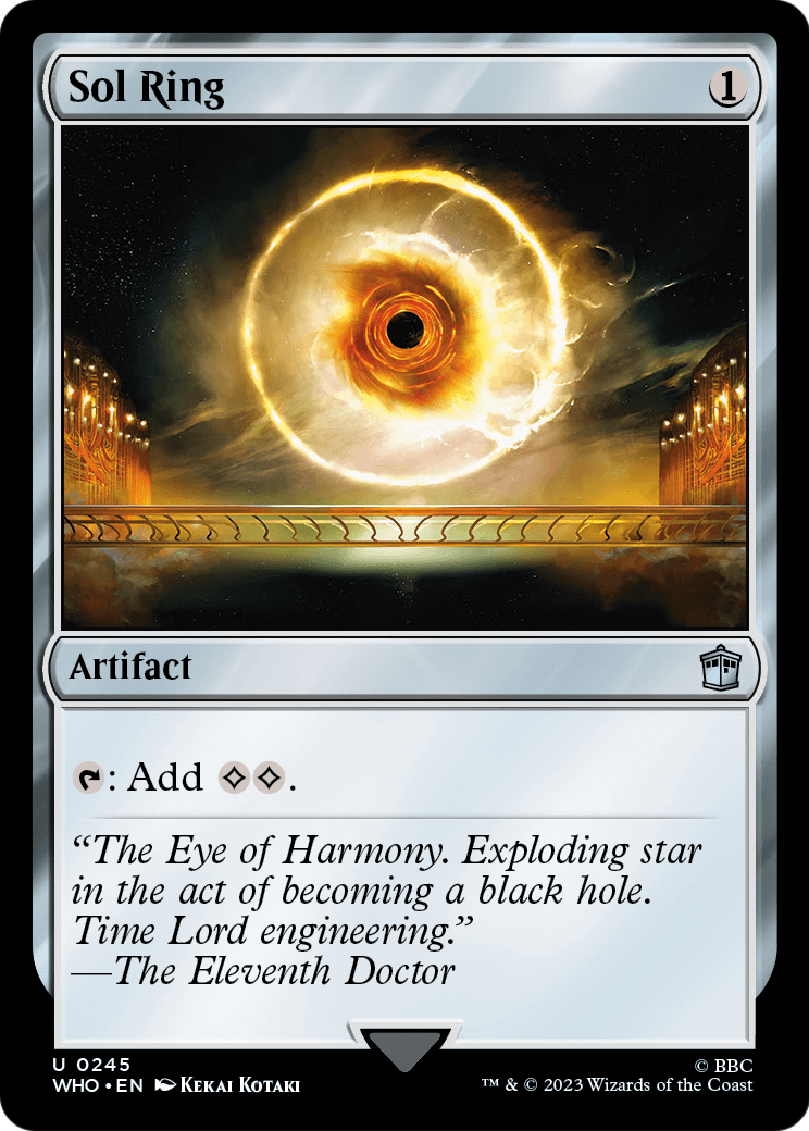 Sol Ring (WHO-245) [Doctor Who] Foil