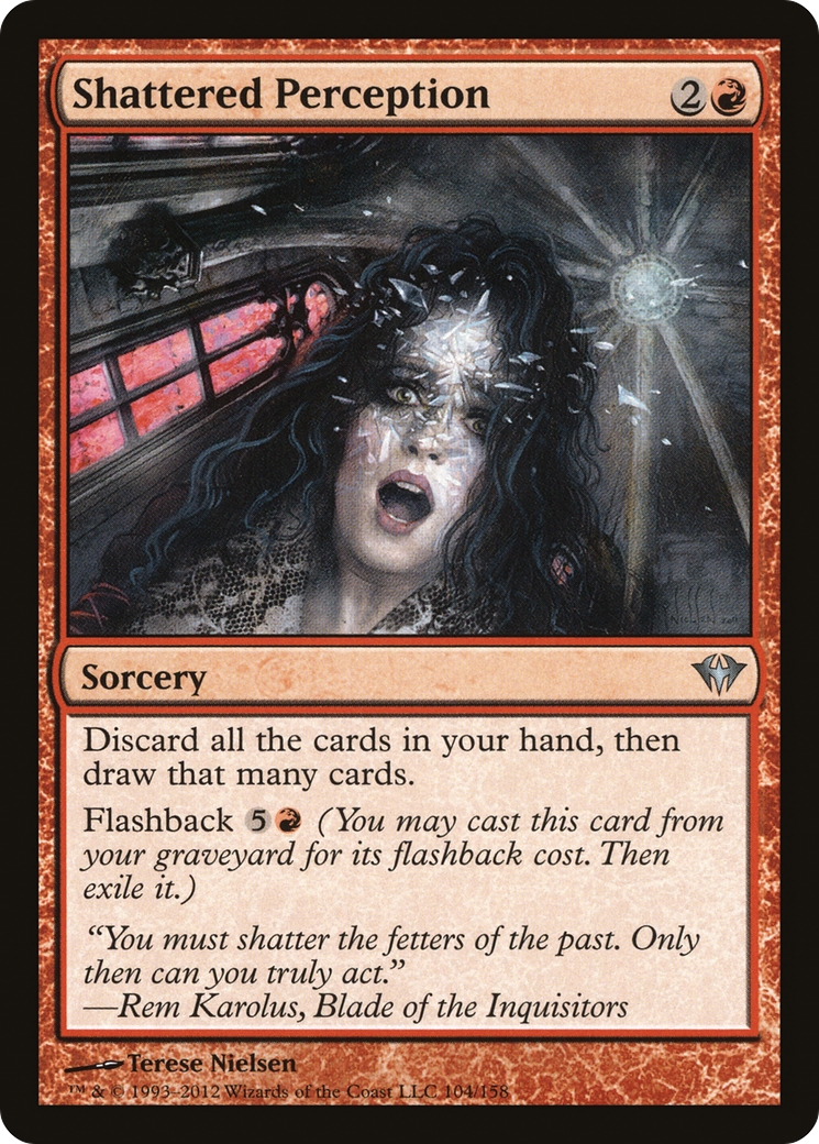 Shattered Perception (DKA-104) [Dark Ascension]