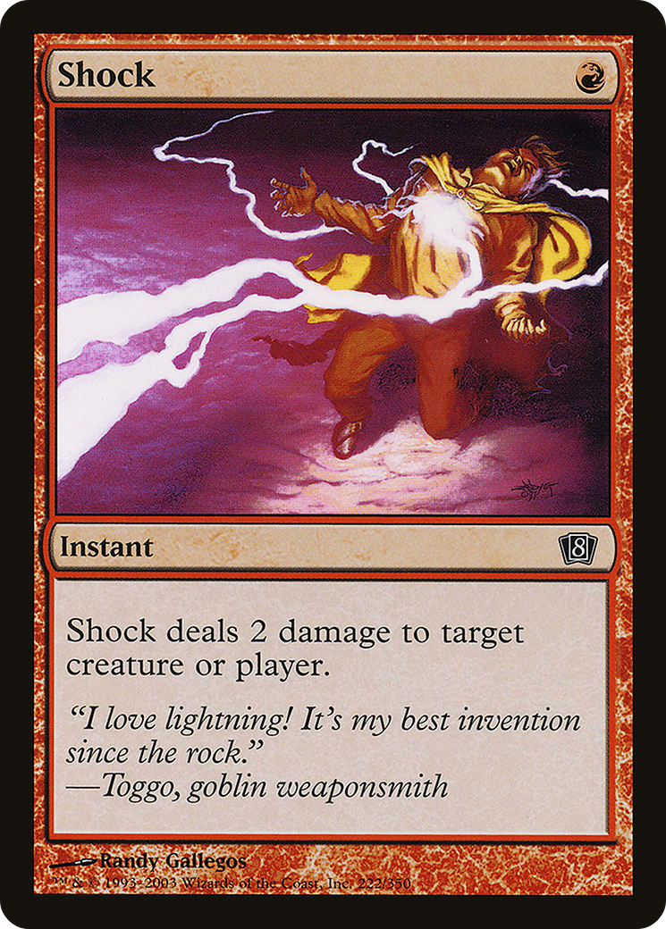 Shock (8ED-222) [8th Edition] Foil