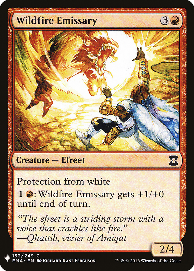 Wildfire Emissary (LIST-153) [The List]