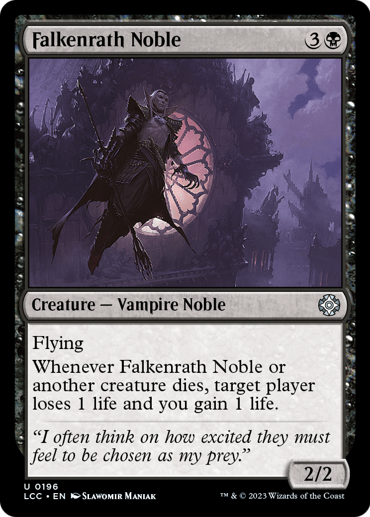 Falkenrath Noble [Commander: The Lost Caverns of Ixalan]