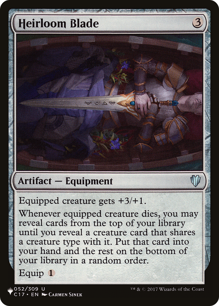 Heirloom Blade (LIST-052) [The List]