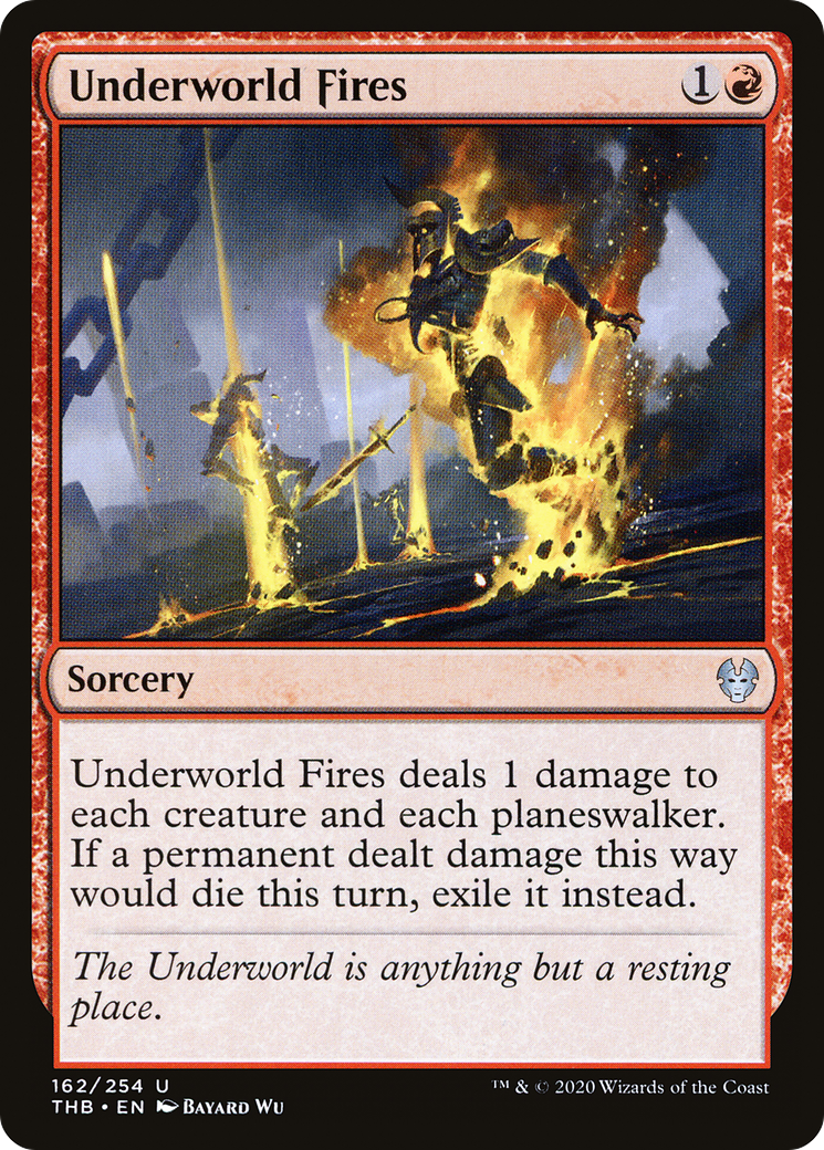 Underworld Fires (THB-162) [Theros Beyond Death] Foil
