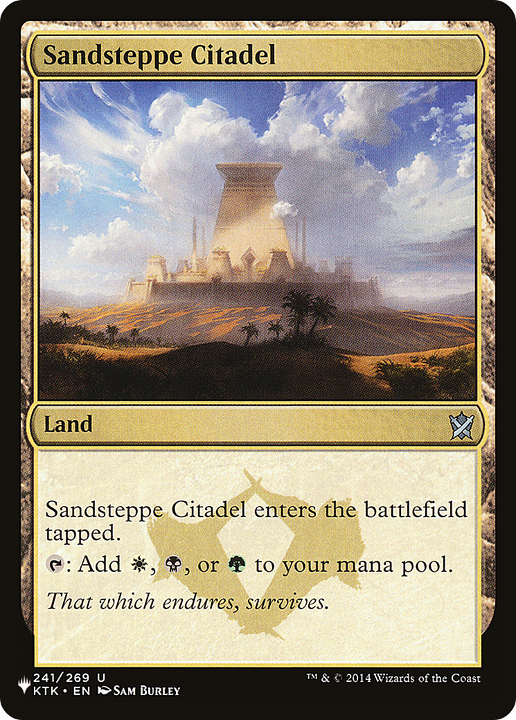 Sandsteppe Citadel (KTK) (LIST-241) [The List]