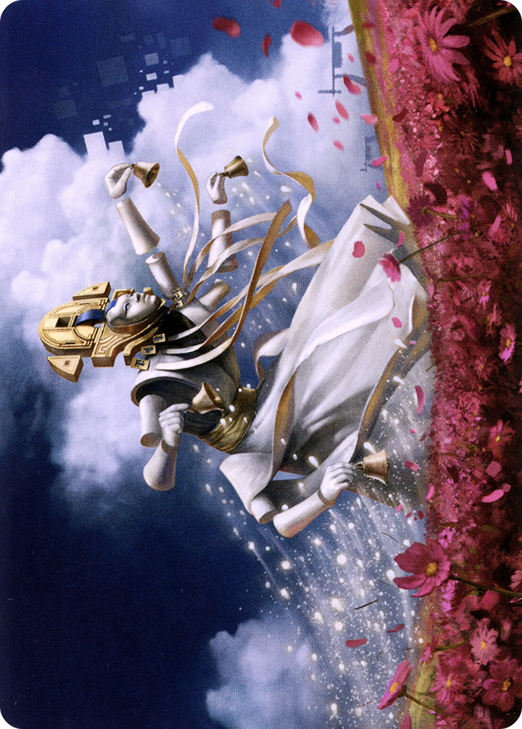Myojin of Blooming Dawn // Myojin of Blooming Dawn (ANEO-033) (Borderless) [Neon Dynasty Art Series] Foil