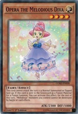 Opera the Melodious Diva (Common) (CORE-EN008) - Clash of Rebellions 1st Edition