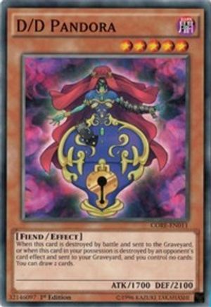 D/D Pandora (Common) (CORE-EN011) - Clash of Rebellions Unlimited