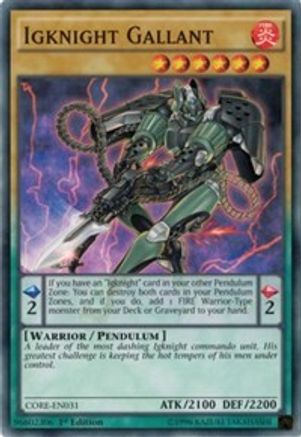 Igknight Gallant (Common) (CORE-EN031) - Clash of Rebellions Unlimited