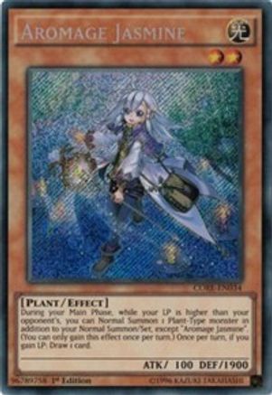 Aromage Jasmine (Secret Rare) (CORE-EN034) - Clash of Rebellions Unlimited