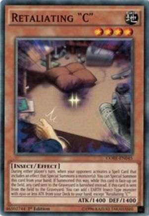Retaliating "C" (Common) (CORE-EN045) - Clash of Rebellions Unlimited