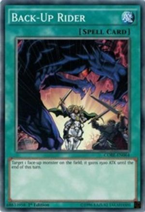 Back-Up Rider (Common) (CORE-EN064) - Clash of Rebellions 1st Edition
