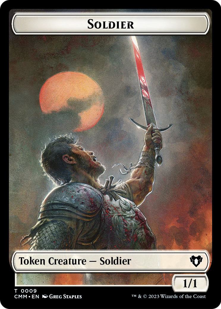 Soldier (TCMM-009) [Commander Masters Tokens]