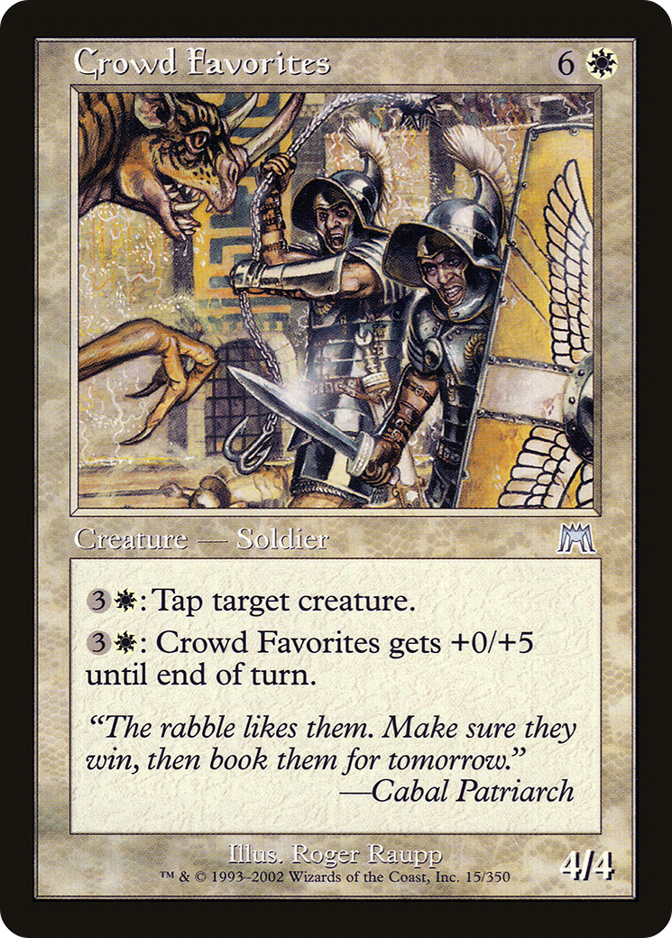 Crowd Favorites (ONS-015) [Onslaught]