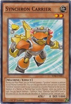 Synchron Carrier (Common) (SDSE-EN003) - Structure Deck: Synchron Extreme 1st Edition