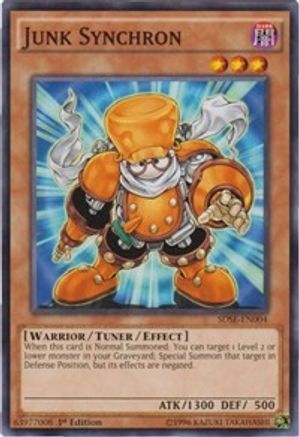 Junk Synchron (Common) (SDSE-EN004) - Structure Deck: Synchron Extreme 1st Edition
