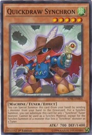 Quickdraw Synchron (Common) (SDSE-EN005) - Structure Deck: Synchron Extreme 1st Edition