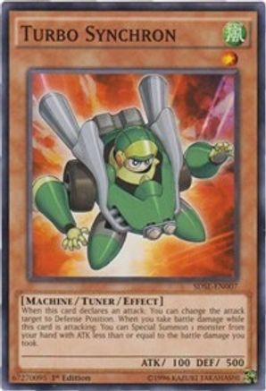 Turbo Synchron (Common) (SDSE-EN007) - Structure Deck: Synchron Extreme 1st Edition