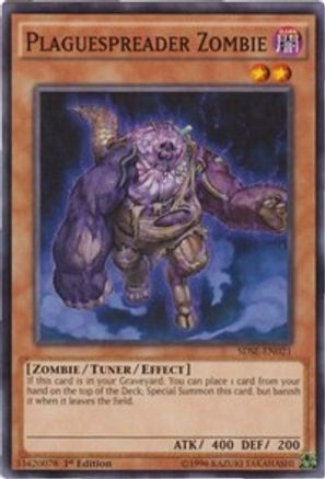 Plaguespreader Zombie (Common) (SDSE-EN021) - Structure Deck: Synchron Extreme 1st Edition