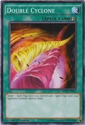 Double Cyclone (Common) (SDSE-EN033) - Structure Deck: Synchron Extreme 1st Edition