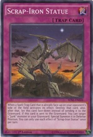 Scrap-Iron Statue (Common) (SDSE-EN034) - Structure Deck: Synchron Extreme 1st Edition