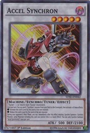 Accel Synchron (Super Rare) (SDSE-EN042) - Structure Deck: Synchron Extreme 1st Edition