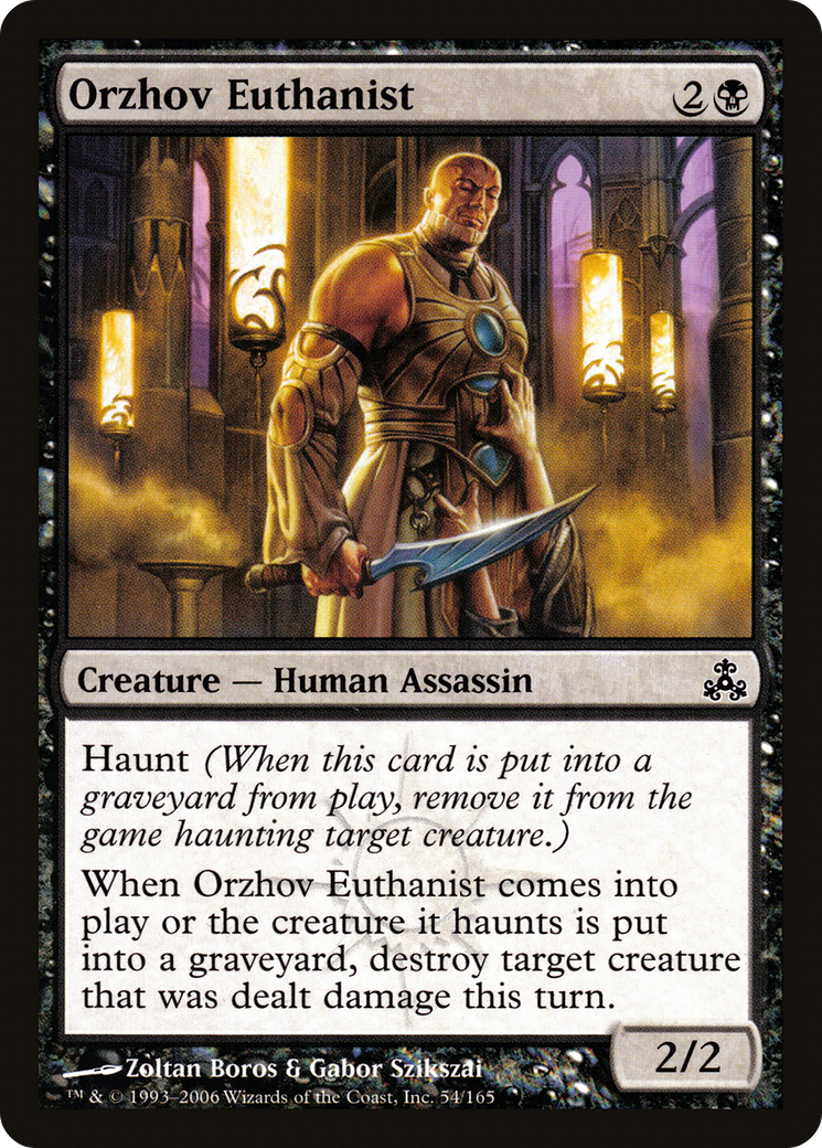 Orzhov Euthanist (GPT-054) [Guildpact]
