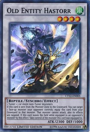 Old Entity Hastorr (Super Rare) (CT12-EN005) - 2015 Mega-Tins Limited