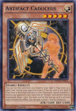 Artifact Caduceus (Rare) (MP15-EN012) - 2015 Mega-Tins Mega Pack 1st Edition