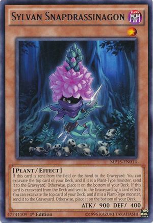 Sylvan Snapdrassinagon (Rare) (MP15-EN014) - 2015 Mega-Tins Mega Pack 1st Edition
