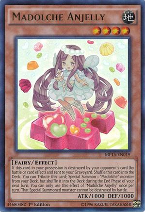 Madolche Anjelly (Ultra Rare) (MP15-EN019) - 2015 Mega-Tins Mega Pack 1st Edition