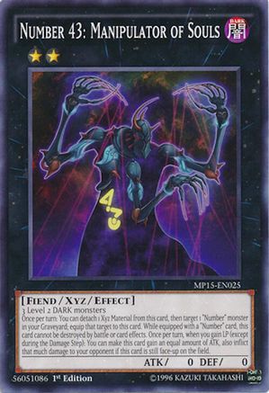 Number 43: Manipulator of Souls (Common) (MP15-EN025) - 2015 Mega-Tins Mega Pack 1st Edition