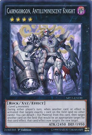 Cairngorgon, Antiluminescent Knight (Super Rare) (MP15-EN030) - 2015 Mega-Tins Mega Pack 1st Edition
