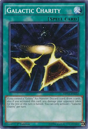Galactic Charity (Common) (MP15-EN032) - 2015 Mega-Tins Mega Pack 1st Edition