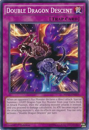 Double Dragon Descent (Common) (MP15-EN039) - 2015 Mega-Tins Mega Pack 1st Edition