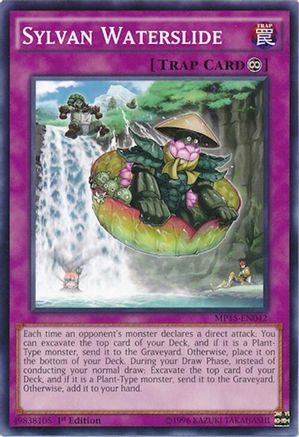 Sylvan Waterslide (Common) (MP15-EN042) - 2015 Mega-Tins Mega Pack 1st Edition