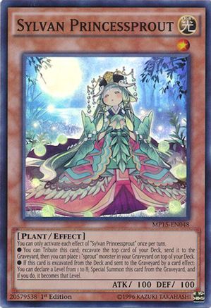 Sylvan Princessprout (Super Rare) (MP15-EN048) - 2015 Mega-Tins Mega Pack 1st Edition