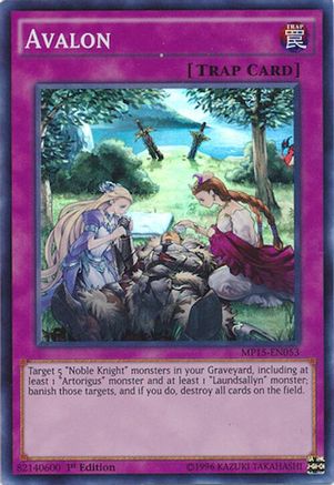 Avalon (Super Rare) (MP15-EN053) - 2015 Mega-Tins Mega Pack 1st Edition