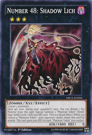 Number 48: Shadow Lich (Common) (MP15-EN056) - 2015 Mega-Tins Mega Pack 1st Edition
