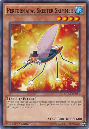 Performapal Skeeter Skimmer (Common) (MP15-EN061) - 2015 Mega-Tins Mega Pack 1st Edition