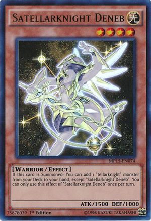 Satellarknight Deneb (Ultra Rare) (MP15-EN074) - 2015 Mega-Tins Mega Pack 1st Edition