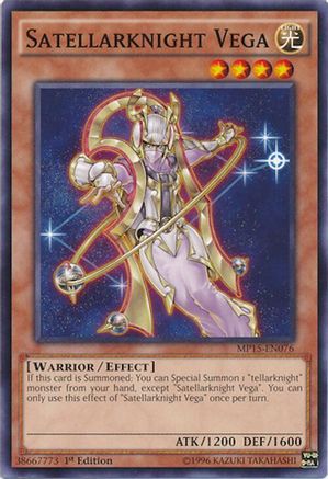 Satellarknight Vega (Common) (MP15-EN076) - 2015 Mega-Tins Mega Pack 1st Edition