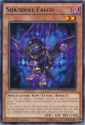 Shaddoll Falco (Rare) (MP15-EN078) - 2015 Mega-Tins Mega Pack 1st Edition