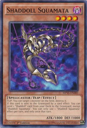 Shaddoll Squamata (Common) (MP15-EN080) - 2015 Mega-Tins Mega Pack 1st Edition