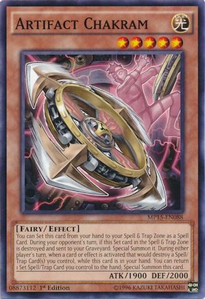 Artifact Chakram (Common) (MP15-EN088) - 2015 Mega-Tins Mega Pack 1st Edition