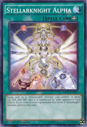 Stellarknight Alpha (Common) (MP15-EN101) - 2015 Mega-Tins Mega Pack 1st Edition