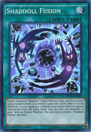 Shaddoll Fusion (Super Rare) (MP15-EN103) - 2015 Mega-Tins Mega Pack 1st Edition