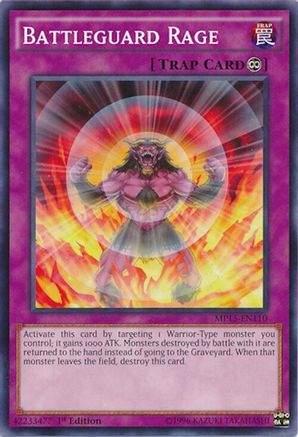 Battleguard Rage (Common) (MP15-EN110) - 2015 Mega-Tins Mega Pack 1st Edition
