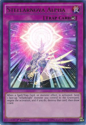 Stellarnova Alpha (Ultra Rare) (MP15-EN113) - 2015 Mega-Tins Mega Pack 1st Edition
